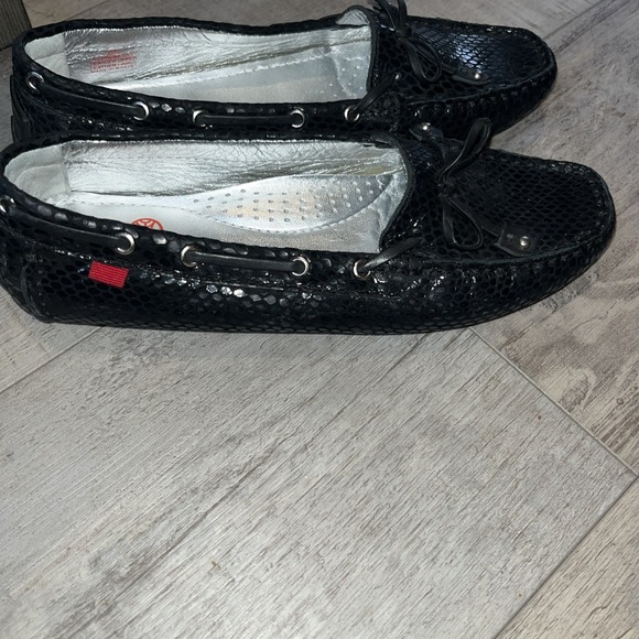 Marc Joseph New York Shoes - Marc Joseph Cypress Hill Snake Embossed Leather Driving Shoes Loafers Size 6.5